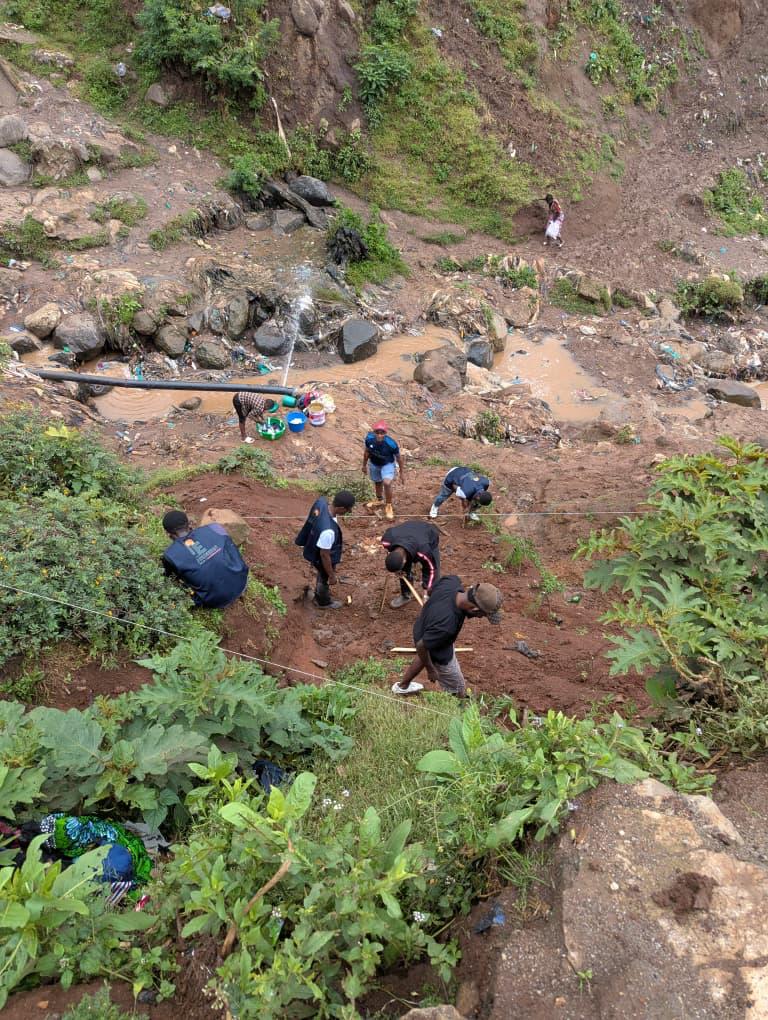 Action communautaire de conservation menée par JE